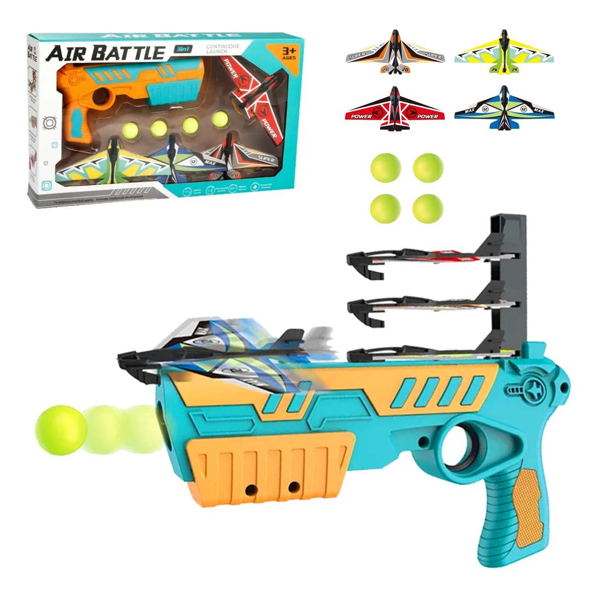 Birlik Toys Uçak ve Top Atan Tabanca Oyuncak Silah